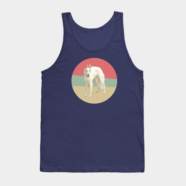 White Greyhound Tank Top by TenomonMalke